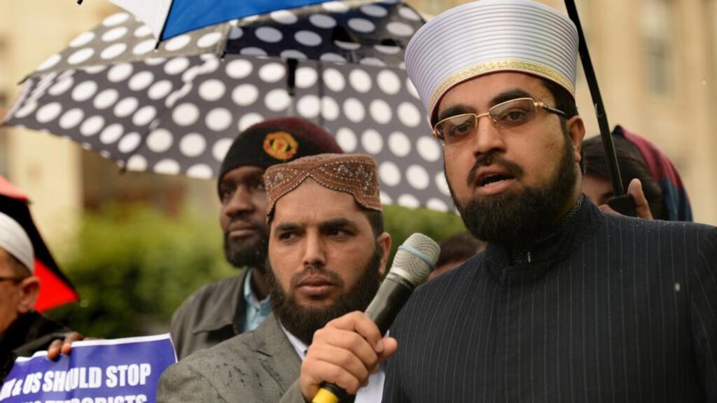 Dr Umar Al-Qadri: ‘If you will remain silent you will let them come into the mosque and you will let them speak to the youth . . . They will spread the cancer of extremism to the Muslim youth.’ Photograph: Cyril Byrne