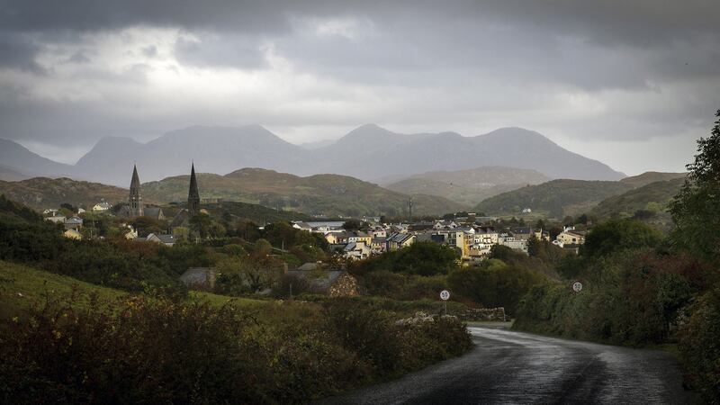 A view of the town of Clifden from the Sky Road in 2014. Photograph: Bill O’Leary/The Washington Post via Getty Images