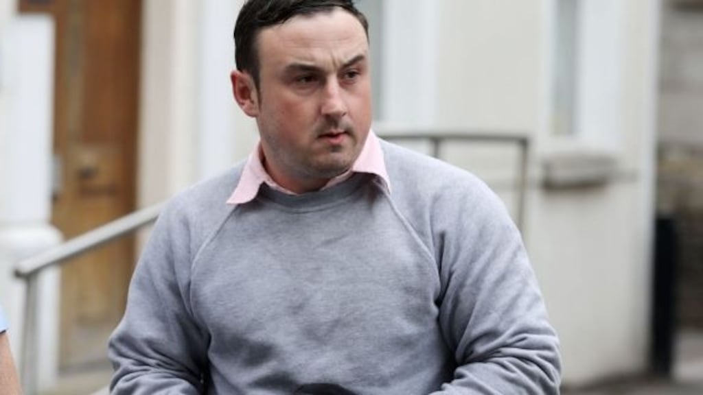 Aaron Brady (29), from New Road, Crossmaglen, Co Armagh, has pleaded not guilty to the capital murder of Det Garda Donohoe (41) on January 25th, 2013. File image: Collins.