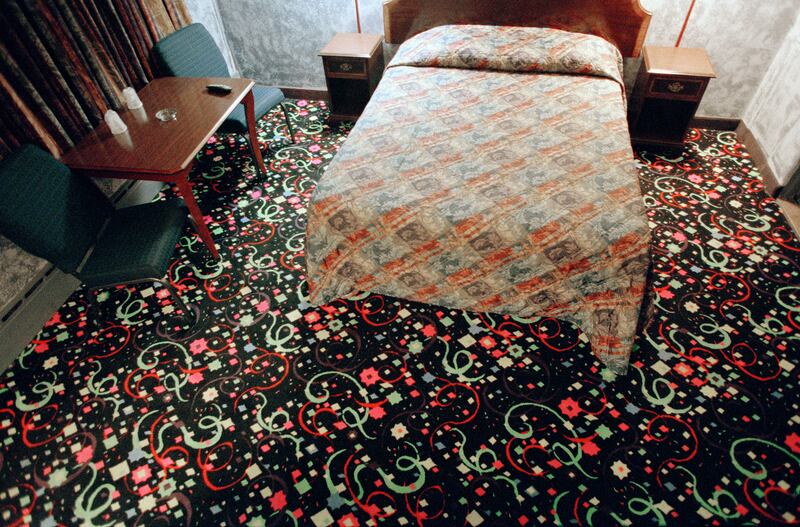 Strange Love: a motel room in Detroit, Michigan, US. Photograph: Seamus Murphy