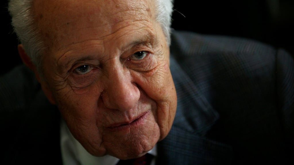 Portugal’s former president and prime minister Mario Soares. Photograph: Rafael Marchante/Reuters