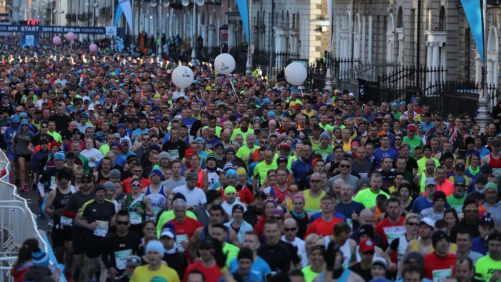 Last year’s race saw a record number of 22,500 runners. Photo: Nick Bradshaw/The Irish Times