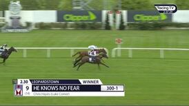 He Knows No Fear lands 300-1 shock at Leopardstown