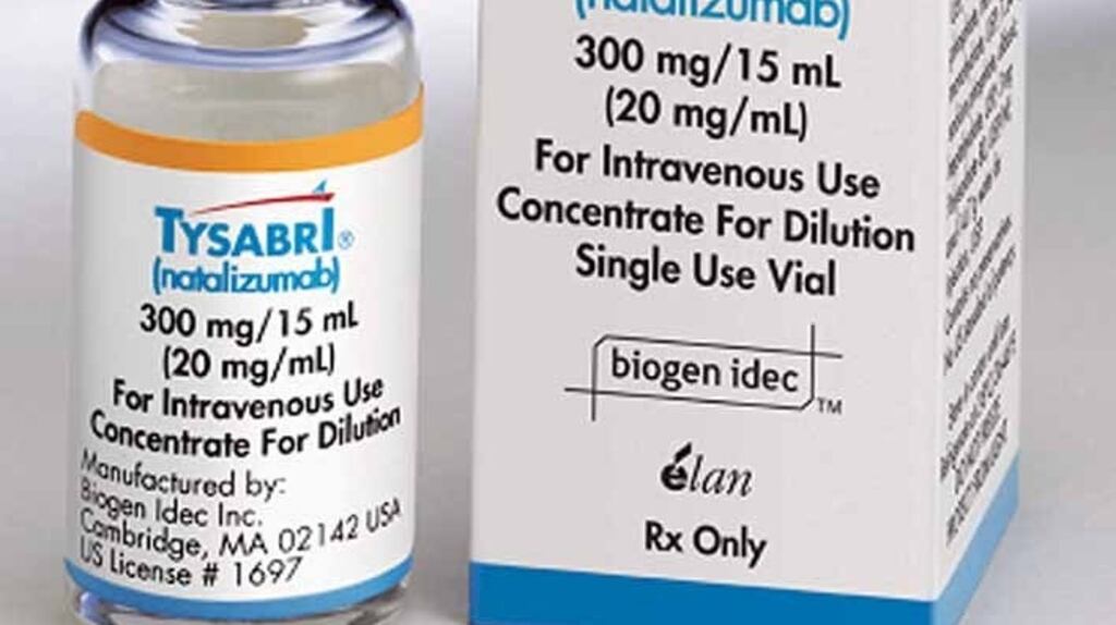 The tax bill relates to the sale by Elan of its interests in multiple sclerosis drug Tysabri in 2013 to Biogen for $3.25bn and also a share of future royalties