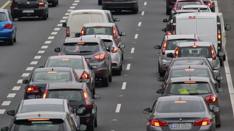 Travelling by car requires  30 times more energy than cycling, takes far more space than a bicycle and costs a great deal more. Photograph: Nick Bradshaw