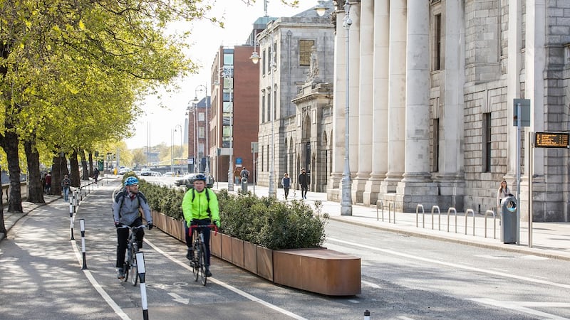 As well as a way to get from A to B, cycling can offer space to carve out time for self-reflection. Photograph: Naoise Culhane