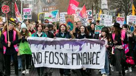 Climate activists take part in global march through Dublin city