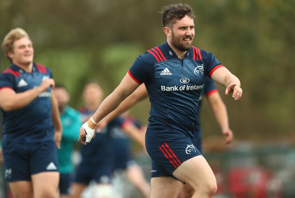 Eoghan Clarke, formerly of Munster, played a key role in Jersey Reds' title win in the English RFU Championship. Photograph: James Crombie/Inpho