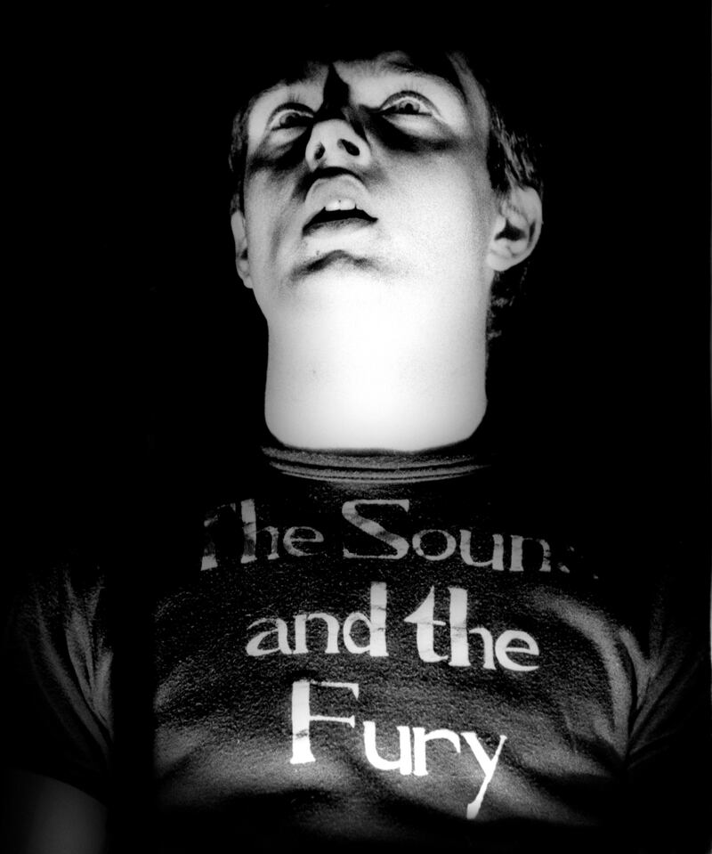 Ian Curtis performing live onstage. Photograph: Lex van Rossen/MAI/Redferns