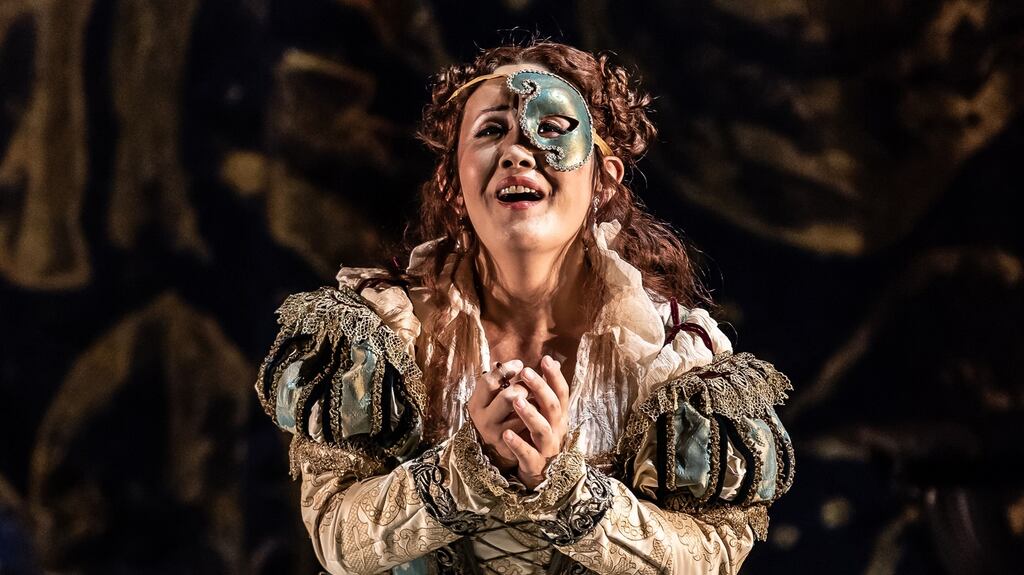 Yasko Sato as Teodora in Il Bravo by Mercadante, at Wexford Festival Opera in 2018, can be viewed on YouTube. Photograph: Clive Barda/ArenaPAL