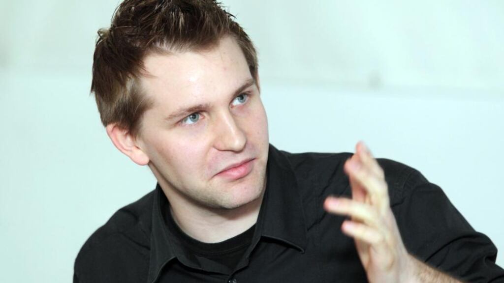 Austrian law student Max Schrems: the case heard on Tuesday originates in an action brought by him against the Irish Data Protection Commissioner, in which he asserted the commission should have taken more substantial action when he filed a complaint over Facebook’s handling of his data. Photograph: Dieter Nagl/AFP/Getty Images