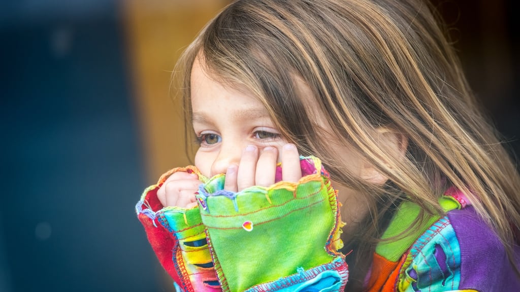 Many anxious children develop physical symptoms related to their anxiety. These can include dizziness, tummy pains, headaches and vomiting. Photograph: iStock
