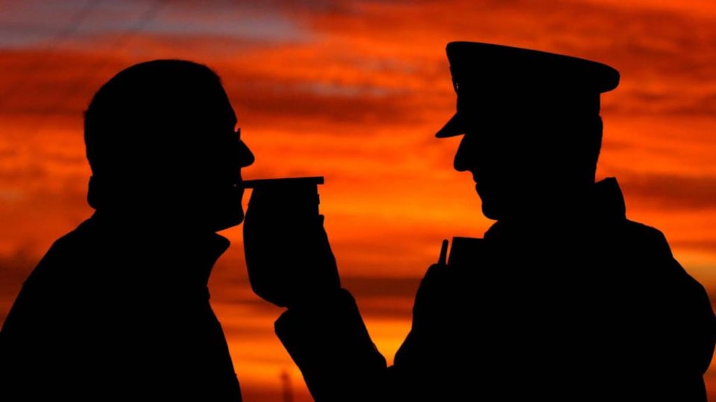 A man has had his drink driving charge dismissed because he was handcuffed by a garda when arrested. File photograph: John Giles/PA Wire