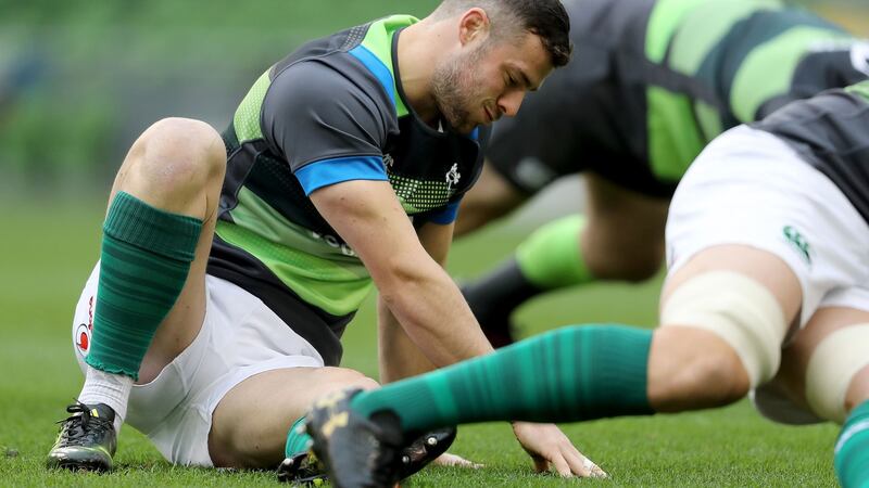 Robbie Henshaw has been ruled out of the weekend’s Argentina Test. Photograph: Dan Sheridan/Inpho