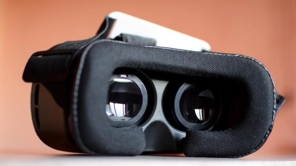 A file photograph of a pair of typical virtual reality goggles Photograph: iStock