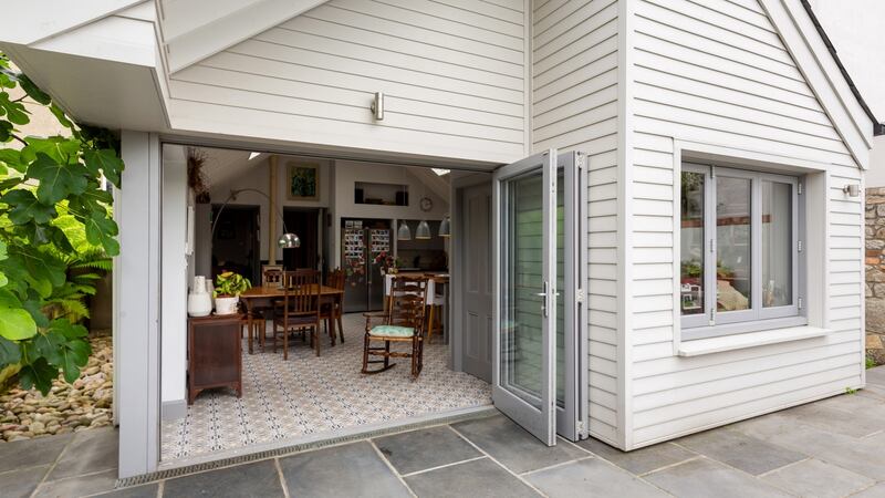 Rear of kitchen/dining extension