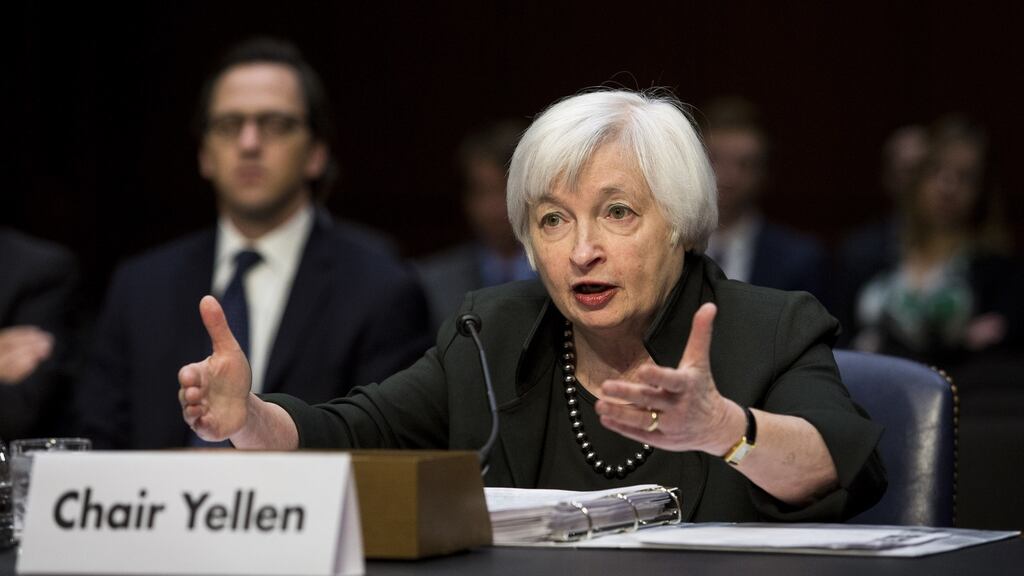 Fed chairman Janet Yellen came close to an increase in October but did not ultimately bite. Robust job creation figures released since then bolstered the case for a rise by indicating that the US is coming close to full employment. Photograph: Drew Angerer/Bloomberg