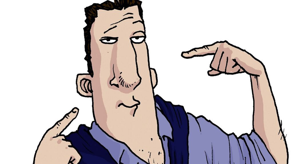 ‘There’s nothing wrong with the computer. It’s, like, a language barrier issue?’ Illustration: Alan Clarke