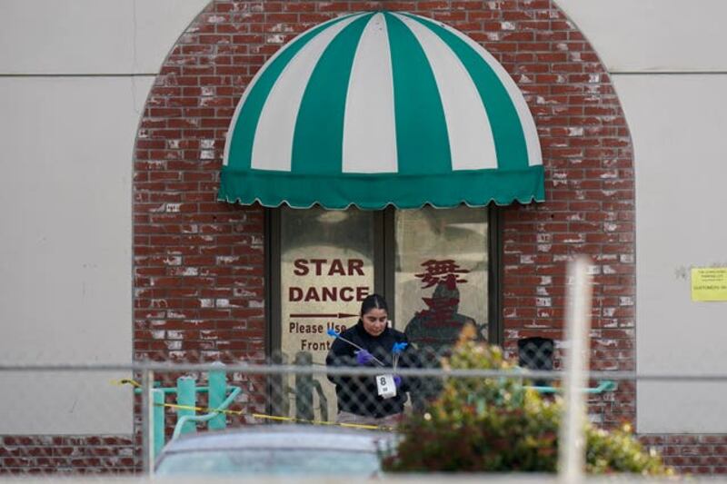 The shooting at the Star Ballroom Dance Studio in Monterey Park left five women and five men dead and wounded another 10 people. Photograph: AP