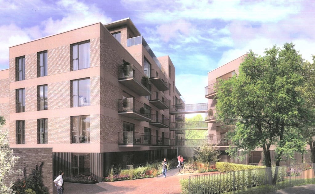 An artist's impression of the original proposed scheme in Milltown, Dublin 6.