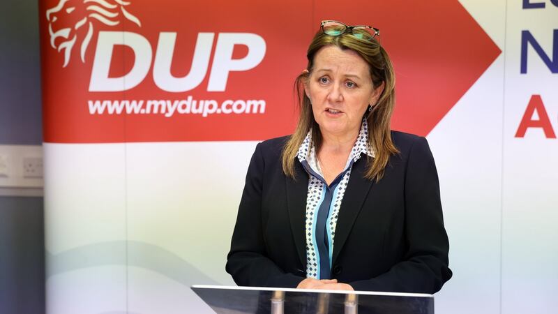 New DUP deputy leader Paula Bradley. Photograph: Kelvin Boyes/Press Eye/PA Wire