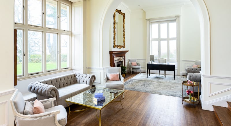 Living room. Photograph: Niamh Whitty