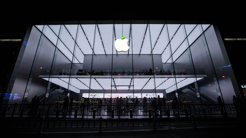 Apple in Hangzhou, China. Photograph: VCG/VCG via Getty Images