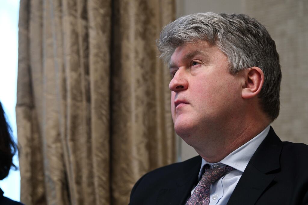 Michael McNamara said more decisions were being made at European level, and that he wanted to hold the EU to account. Photograph: Bryan Meade