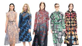 Believe your eyes: the season of bold prints and optical illusions