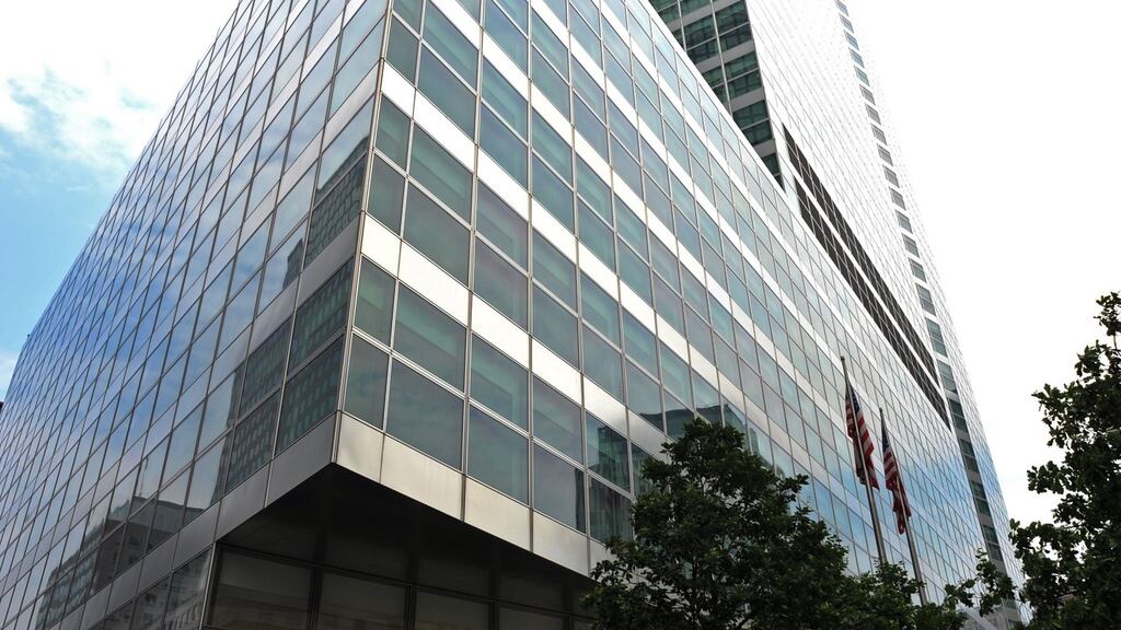 Goldman Sachs in New York: Goldman Sachs controls Beltany Property Finance but neither firm has any involvement with tenants facing eviction. Photograph: Stan Honda/AFP/Getty Images