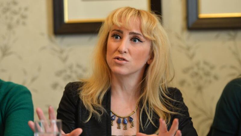Dublin-based American sex worker Kate McGrew, of the Sex Workers Alliance Ireland. Photograph: Alan Betson/The Irish Times