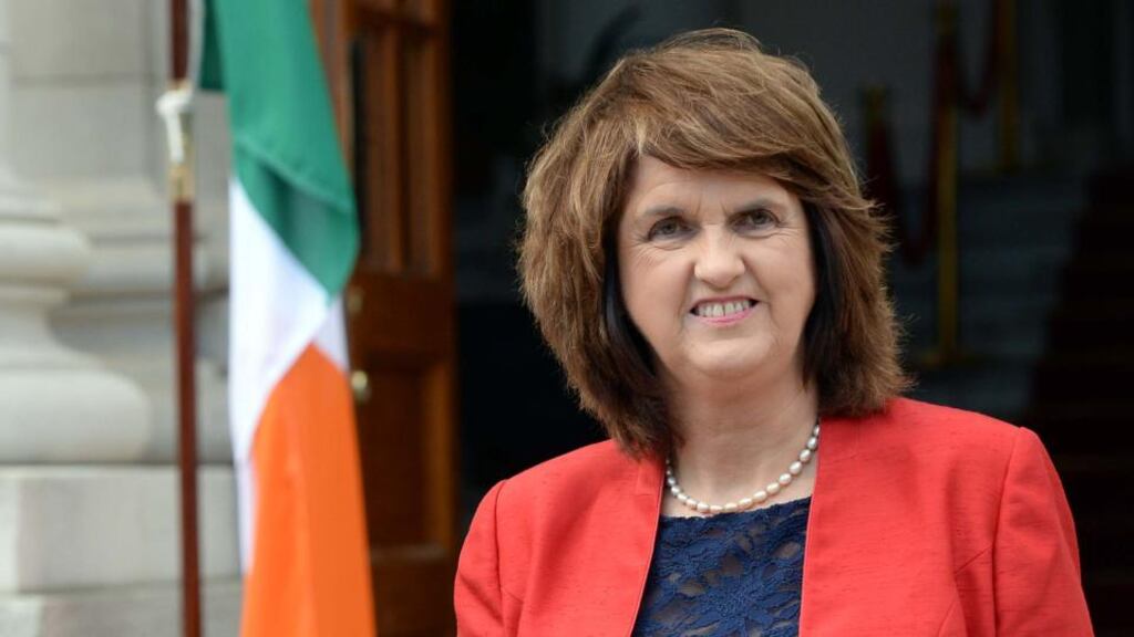 Tanaiste and Minister for Social Protection Joan Burton: property tax a ‘significant issue’. Photograph: Eric Luke.