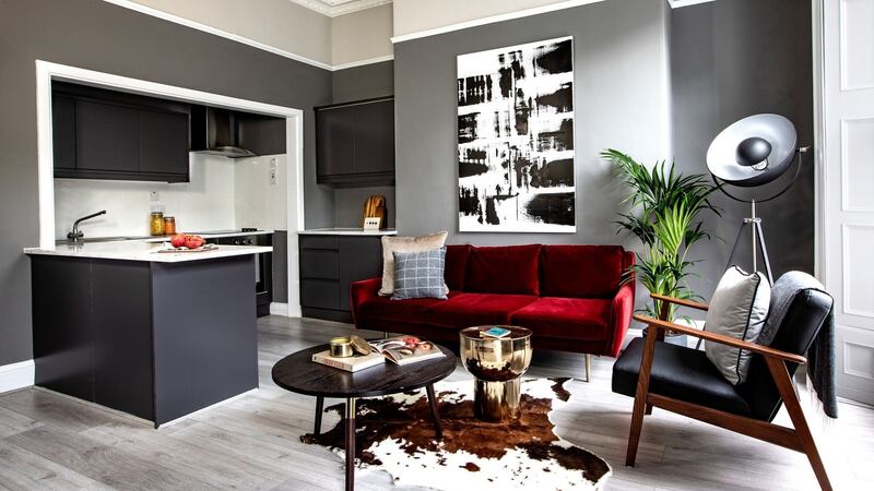 The apartments in 14 Warrington Place were recently refurbished to a high standard