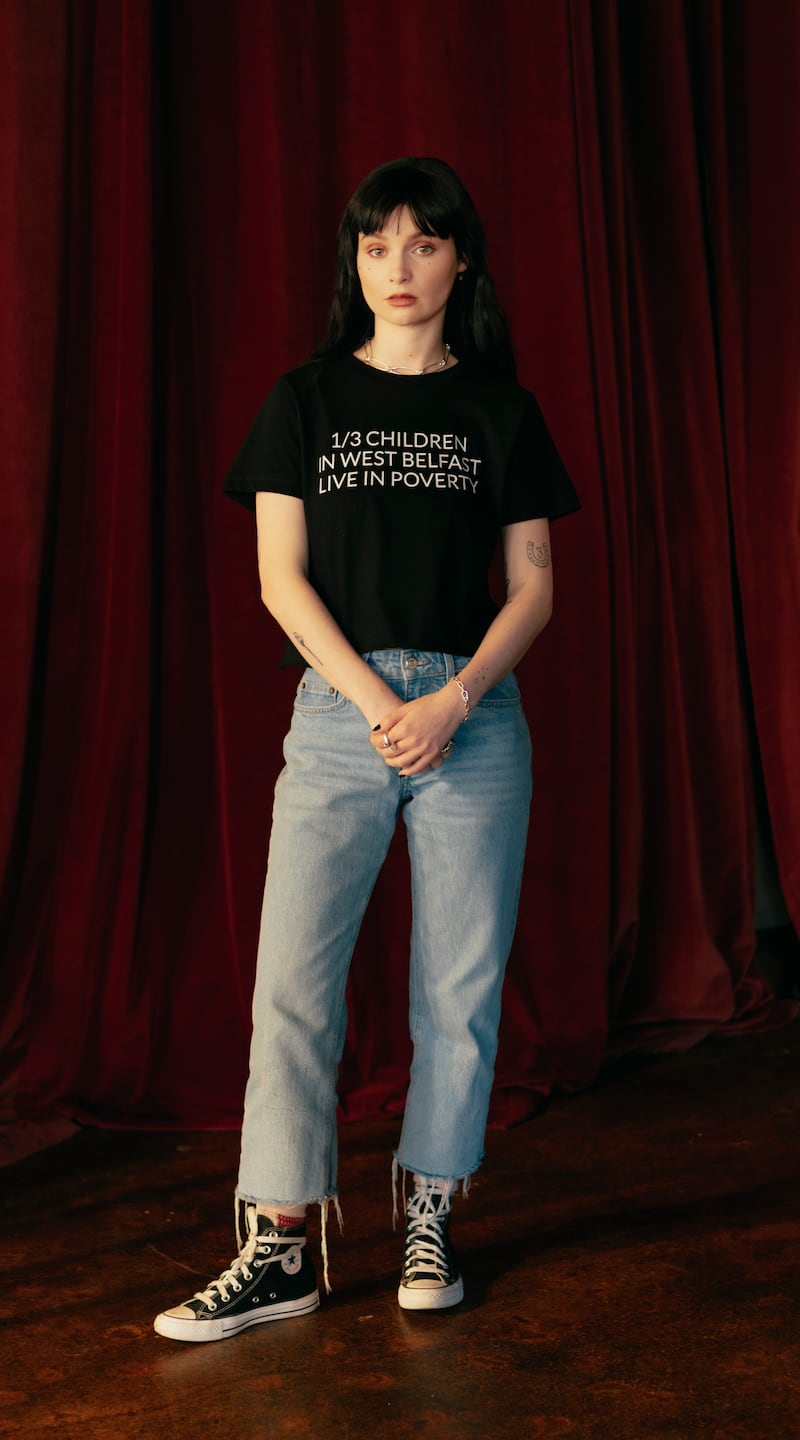 Lola Petticrew in New York. Photograph: Timothy O'Connell