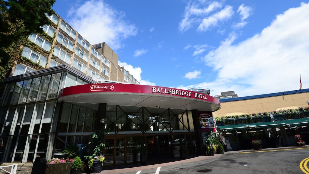 The Ballsbridge Hotel, formerly Jurys, in Dublin. Photograph: Dara Mac Dónaill/The Irish Times