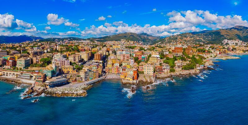Boccadasse neighbourhood of Genoa