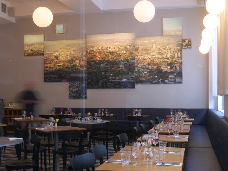 Waterman, a dramatic, light-filled space on Hill Street in central Belfast