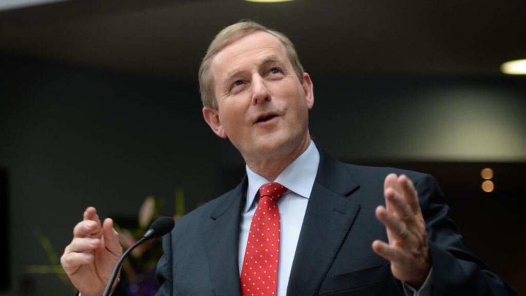 We can picture it perfectly: Enda, with the usual grin, holding his charity docket up to the camera and betting on a Mayo win. Photograph; Dara Mac Dónaill