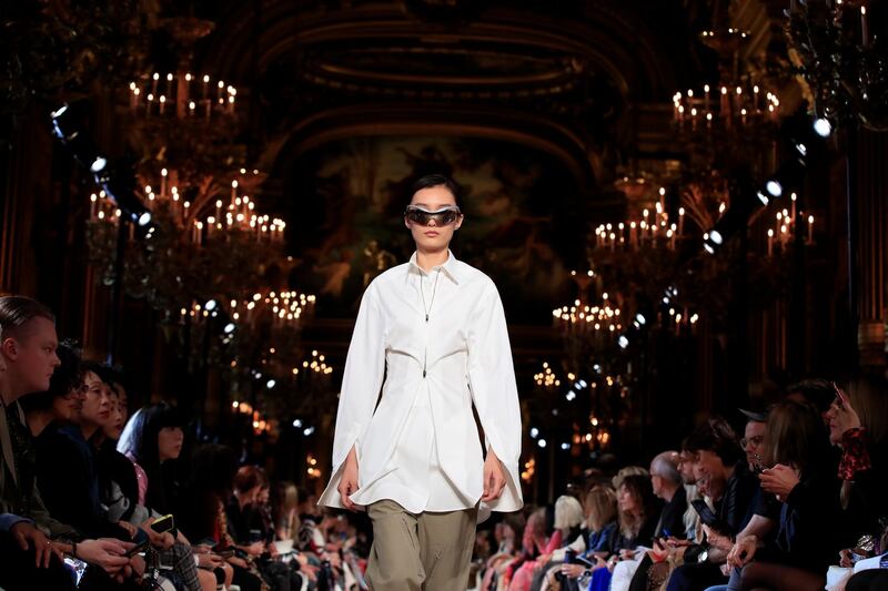 Paris Fashion Week: Stella McCartney spring-summer 2019 collection. Photograph: Gonzalo Fuentes/Reuters