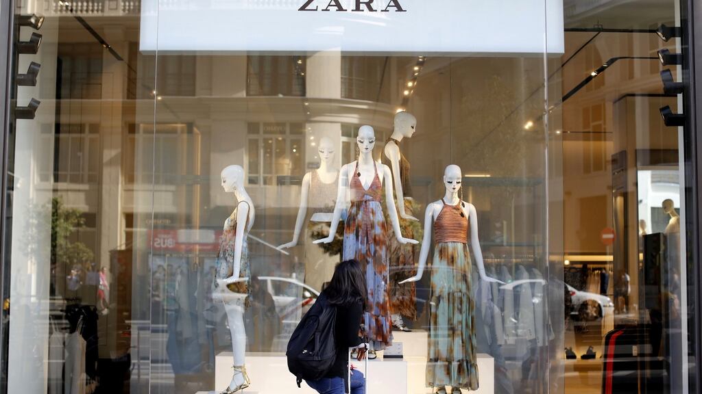 The owner of high street fashion chain Zara posted better-than-expected profits after growing sales across all its markets worldwide.