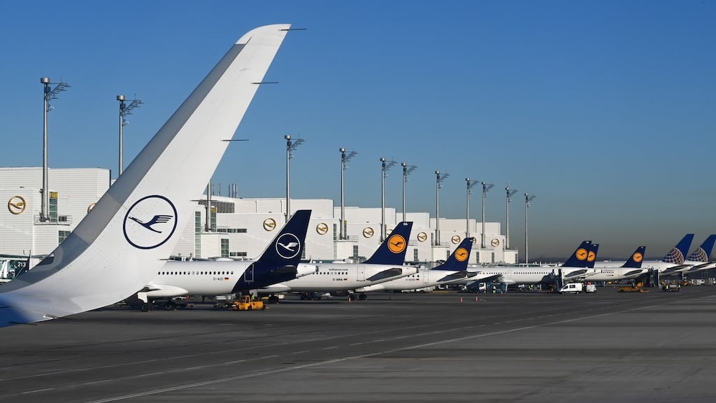 Lufthansa had already said on Friday it would reduce the number of short- and medium-haul flights by up to 25 per cent in the coming weeks. Photograph: AFP via Getty