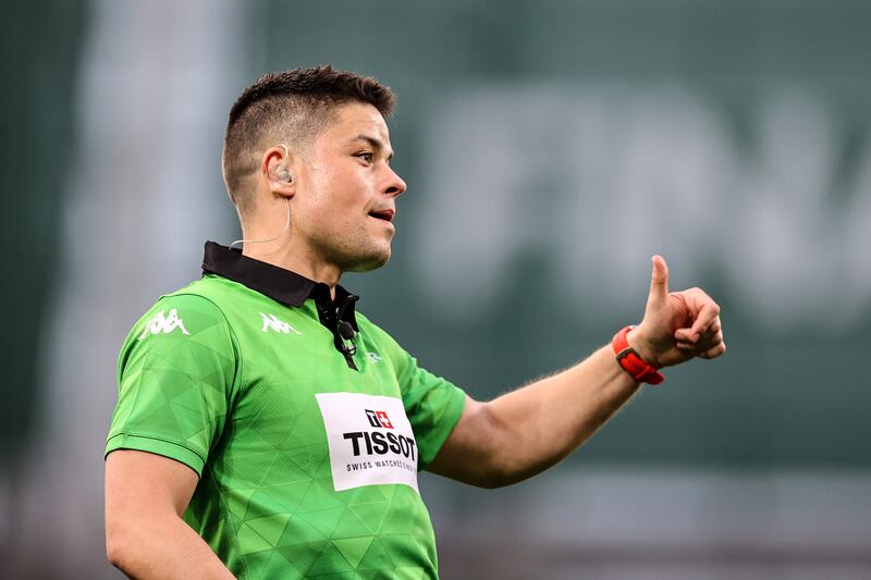 Chris Busby during the Challenge Cup final at the Aviva Stadium in May. Photograph: Billy Stickland/Inpho