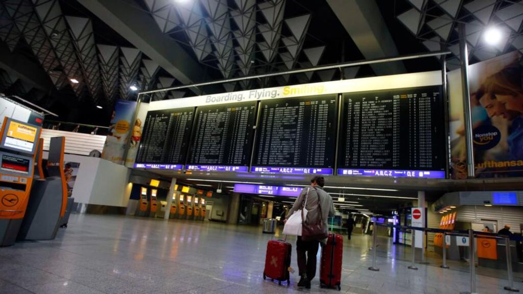 Aer Lingus Regional passenger figures rose 5.1% in April. Photograph: Reuters/Kai Pfaffenbach