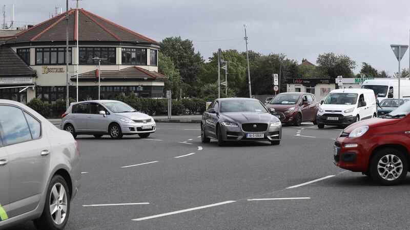 The extremely busy Walkinstown Roundabout. Photograph: Lorraine O’Sullivan/The Irish Times.