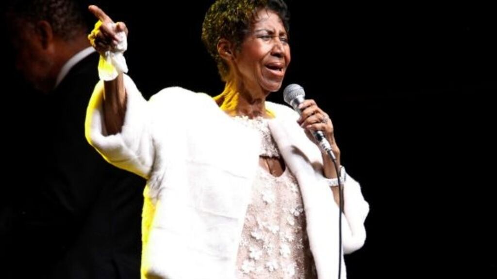 Ms Franklin was 76 when she died last August of pancreatic cancer. Photograph: Andy Kropa/Invision/AP