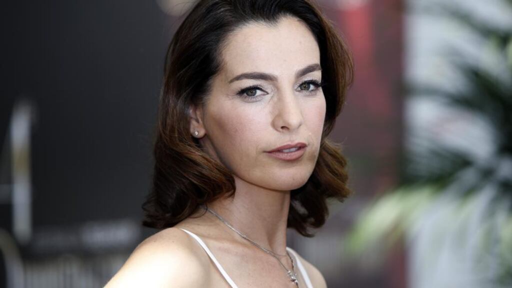 ‘Dramatically taut and Pinteresque in intent, Hostages has no Scandi-grey skies, no crumpled men staring into lakes and no beautiful lamps. But it is in Hebrew so has subtitles. Triple Chardonnays all round. L’Chaim!Israeli actress Ayelet Zurer stars in the TV show Hostages.’ Photograph: VALERY HACHE/AFP/Getty Images