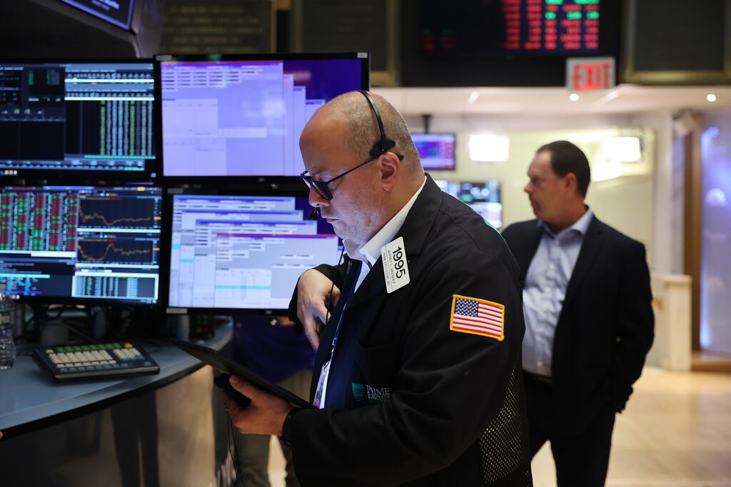 Historically September has easily been the worst month for stocks.  Photograph: Spencer Platt/Getty Images