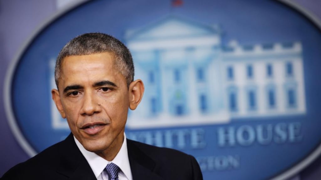 Barack Obama could see the roles played by him and Republicans in the past six years of his presidency reversed for the final two. Photograph: Getty Images