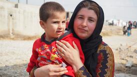 A refugee camp of shattered lives as Kurds flee to Iraq