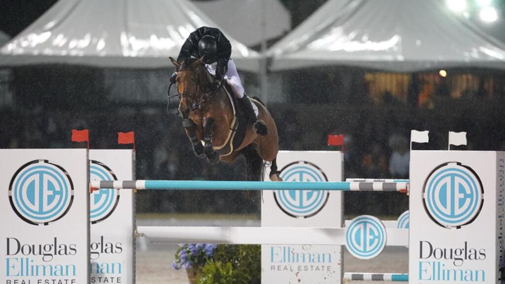 Daniel Coyle in action in Florida. Photograph: Sportfot